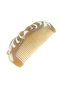 Special Handmade Natural Bone Comb – Motifed Antistatic Healing Unisex Healthy Hair Care Horn Comb - 8