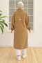 Full-Length Zippered Ruched Detail Pocket Toprak 24Yt708 - 7