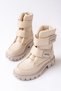 Love Water Resistant Velcro Parachute Fabric Girl's Boots