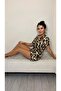 Leopard Print Shorts Set - 3