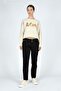 Funny High Waist Regular Fit Straight Leg Black Women's Jeans