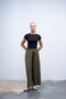 Wide Leg Trousers Green