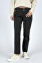 Funny High Waist Regular Fit Straight Leg Black Women's Jeans - 2