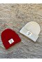 Pack of 2 Flexible Rib College Leaauge Beanie