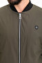 Straight Slim Fit Judge Collar Men's Coat Khaki - 39603.23K - 3