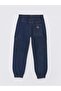Kids Boy's Jeans Trousers with Adjustable Elastic Waist - 4