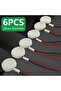 6PCS/Lot 20mm Ultrasonic Mist Maker Fogger Ceramics Discs with Wire & Sealing Ring Sensor Membran...
