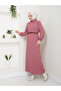 Women's Belted Turtleneck Dress