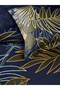 Marielle Dark Blue Satin Double Duvet Cover Set - 3