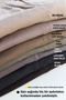 Men's Light Brown Lycra Canvas Trousers with Pockets Casual Chino Regular Cut - 5