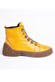 Yellow Genuine Leather Boots - Model Name Kahlo