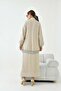 Ftz women's skirted suit beige 30911 - 7