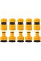 10pcs Hose Faucet Quick Connector 3/4 & 1/2 Inch Graden Hose Water Tap Threaded Connector Faucet ... - 7