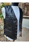 Genuine Leather Biker Chopper Leather Vest - 5