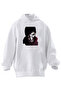 Unisex Cotton White Jhin Lol Adc Printed 3 Thread Hooded Sweatshirt