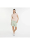 Women's Pink Round Neck T-Shirt - 2
