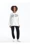 Xside Hooded Printed Long Sleeve Women's Zip-Up Sweatshirt - 2