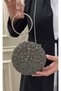Ring Evening Dress Bag Crystal Stone Hand, Wrist, Shoulder Evening Dress Bag