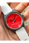 White Color Brand Solar Powered Sports Wristwatch - Suitable for Pool and Sea Use - 5