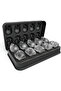 Ice Machine Mold for Whiskey - 10 Cavity Skull Ice Cube Tray with Funnel - Skull Silicone Mold fo...