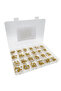 24values*20PCS =480PCS Monolithic Ceramic Capacitor 10pF~10uF,ceramic capacitor Assorted Kit + BOX - 3
