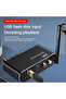 محول صوت رقمي إلى تناظري DAC، رقمي SPDIF، بصري، محوري إلى 3.5 ملم، 3.5 AUX - 6