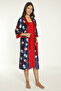 Women's Velvet Dressing Gown Knitted Nightgown Set