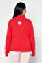 Women Sportswear Fit Long Sleeves Training Sweatshirt, Red - 3