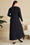 Women's Plus Size Nergiz Jacquard Hijab Mother Dress - 8