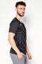 Men Sportswear Fit Short Sleeves Training T-shirt, Grey Combo - 4
