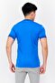 Men Sportswear Fit Brand Logo Training T-Shirt, Blue - 2