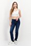 Women Slim Fit Wash Stretchable Denim, Dark Indigo - 2