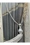 Nivemeshome Gray Fringed Ceiling Collection Braçol - 4