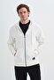 Caz 5035 Ottoman Sweat Cardigan 24Kceeo05035 Ecru - 3
