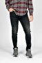 Jack Normal Waist Slim Fit Slim Leg Gray Men's Jean Trousers - 2