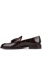 - Brown Leather Tasseled Men's Classic Shoes 250-7951 - 4