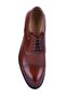 - Tan Genuine Leather Men's Classic Shoes 5045 - 6943 - 5