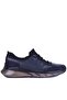 - Navy Blue Genuine Leather Men's Air Sole Casual Shoes 9743 - 6956