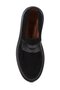 - Black Suede Leather Laceless Men's Classic Shoes 250-2375 - 5