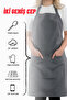 4 Simple Adjustable Strap Kitchen Aprons - 3