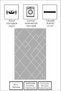 Digital Printing Washable Non-Slip Base Gray Living Room Carpet Kitchen Carpet Runner - 3