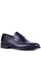 - Black Genuine Leather Men's Casual Shoes 2005 - 6932 - 2