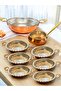 Serving Plate Copper Pan 6 item(s) Breakfast Skillet Sauce Dish 8-Piece Copper Set - 2