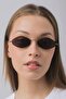 Merlin Silver Black Sunglasses - 2