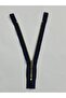 Jeans zipper / iron tooth trouser zipper / navy blue gold teeth 18 cm - 6