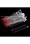 100 Pieces Glass Ball Head Sewing Pins Sewing Needles Embroidery Needles Doll