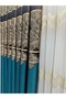 Nivemeshome Milas 671539 Emerald Green 1/3 Dense Pleated Background Curtain Apm - 2