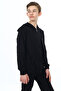 Black Boy's Hooded School Cardigan 19206 - 3