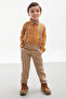 Mustard Shirt and Suspender Trousers Boys' Bow Tie Suit 18128 - 4