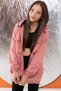 Girl's Parachute Cardigan - Pink, Hooded and Zippered 18497 - 3